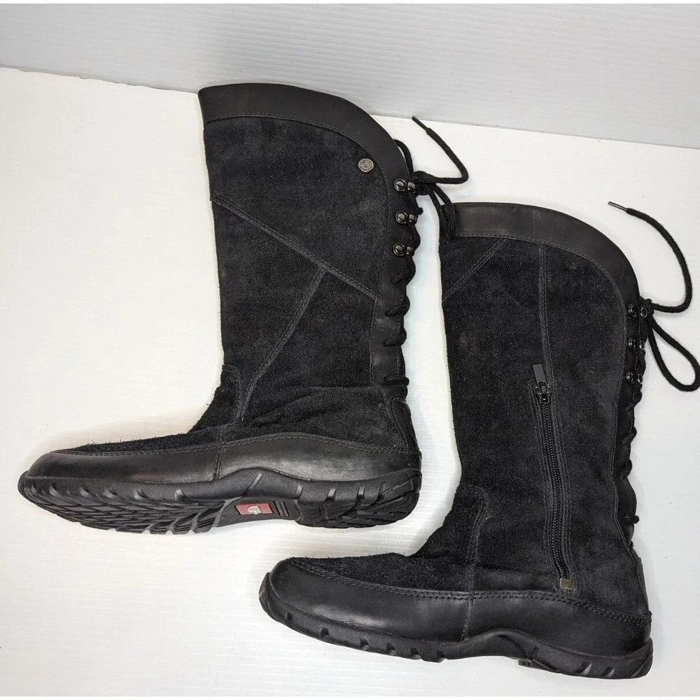 The North Face Black‎ Primaloft Suede Boots Women's Size 6